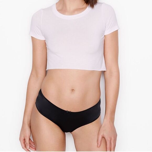 NWT Victoria Secret Heart Ouvert Cheeky Panty L - Picture 1 of 6